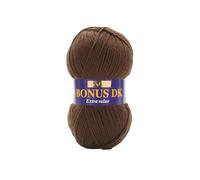 Hayfield Bonus DK Double Knitting, Chocolate (947), 100g by Sirdar