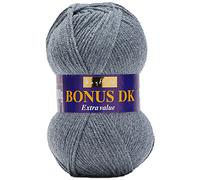 Sirdar Hayfield Bonus DK Double Knitting, Granite Marl (593), 100g