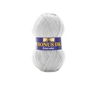 Sirdar Hayfield Bonus DK Double Knitting, Light Grey Mix (814), 100g