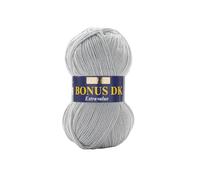 Hayfield Bonus DK Double Knitting, Silver Mist (678), 100g by Sirdar