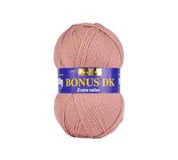 Sirdar Hayfield Bonus DK Double Knitting Yarn, Dusky Pink (573), 100g
