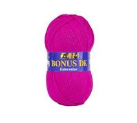 Sirdar Hayfield Bonus DK Double Knitting Yarn, Magenta (564), 100g