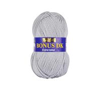Sirdar Hayfield Bonus DK Double Knitting Yarn, Platinum (559), 100g