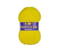 Hayfield Bonus DK Double Knitting Yarn, Sunshine (555), 100g by Sirdar