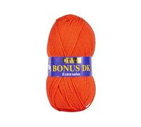 Hayfield Bonus DK Double Knitting Yarn, Tomato (554), 100g by Sirdar