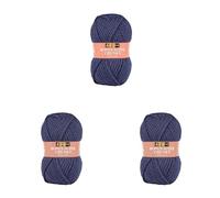 Sirdar Hayfield Bonus Super Chunky, Sapphire (611), 100g (Pack of 3)