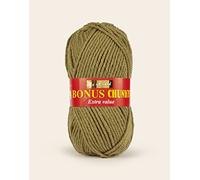 Sirdar Hayfield Olive Green Bonus Yarn - 100g Chunky