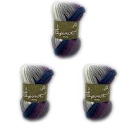 Sirdar Hayfield Spirit Chunky, Mystery (407), 100g F257-0407 (Pack of 3)