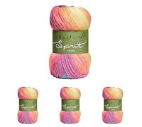 Sirdar Hayfield Spirit Chunky, Sundown (408), 100g 408 Sundown F257-0408 (Pack of 4)