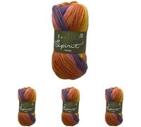 Sirdar Hayfield Spirit Chunky, Zest (400), 100g F257-0400 (Pack of 4)