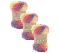 Sirdar Hayfield Spirit DK, Sundown (408), 100g F252-0408 (Pack of 3)