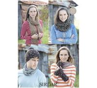 Sirdar Husky Knitting Pattern 7194 Men, Women One Size