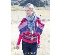 Sirdar Indie Knitting Pattern 9592 Waistcoats