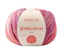 Sirdar Jewelspun Aran, Glowing Garnet (848), 200g