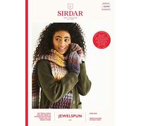 Sirdar Jewelspun Aran Knitting Pattern - 10294 Accessories