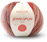 Sirdar Jewelspun Aran, Sunstone Amber (855), 200g