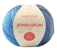 Sirdar Jewelspun Aran, Turquoise Sky (854), 200g