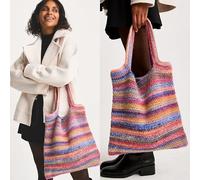 Sirdar Jewelspun Chunky Crystal Crochet Bag Pattern 10810