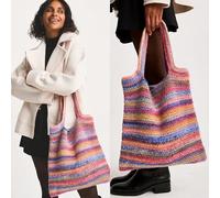 Sirdar Jewelspun Chunky Crystal Crochet Bag Pattern 10810
