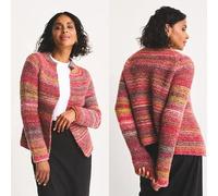 Sirdar Jewelspun Chunky Real Gem Jacket Pattern 10803