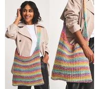 Sirdar Jewelspun Chunky Rippled Mineral Bag Pattern 10809