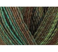 Sirdar Jewelspun Crochet Aran Yarn, 100% Acrylic Knitting Wool for Garments Accessories - 200G Balls - Golden Green (845) - Pack of 5