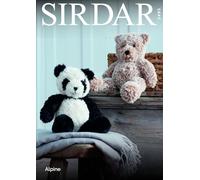 Sirdar Knitting Pattern 2495 Panda and Teddy Bear