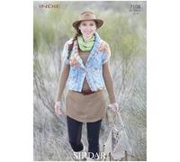 Sirdar Knitting Pattern 7108 Women 32 inch - 42 inch Cardigans