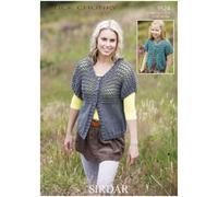 Sirdar Knitting Pattern 9524 Kids, Women 24 - 46 Inches Cardigans
