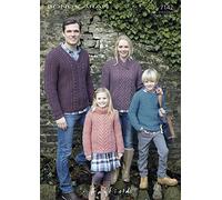 Sirdar Knitting Pattern - Hayfield Bonus Aran, Sweaters 7142