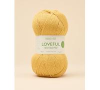 Sirdar Loveful 100% Bio Blend, Amplified Amber, 100g
