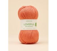 Sirdar Loveful 100% Bio Blend, Cultivated Coral, 100g