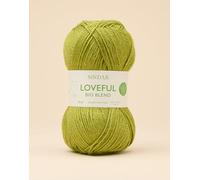 Sirdar Loveful 100% Bio Blend, Distilled Green, 100g
