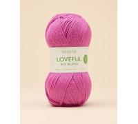 Sirdar Loveful 100% Bio Blend, Elevated Violet, 100g
