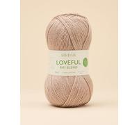 Sirdar Loveful 100% Bio Blend, Enhanced Stone, 100g