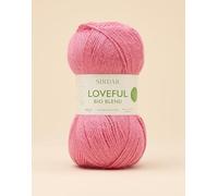 Sirdar Loveful 100% Bio Blend, Perfected Pink, 100g