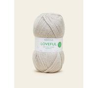 Sirdar Loveful Recyled Acrylic Yarn, Cloud, 100g