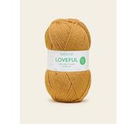 Sirdar Loveful Recyled Acrylic Yarn, Ochre, 100g