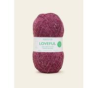 Sirdar Loveful Recyled Tweed Yarn, Berry, 100g
