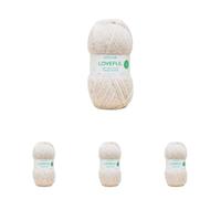 Sirdar, Loveful Recyled Tweed Yarn, Birch, 100g (Pack of 4)