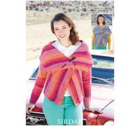 Sirdar Montana Knitting Pattern 9647 Women 32 - 42 Inches Jackets