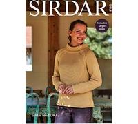 Sirdar No.1 DK Knitting Pattern - 8150 Sweater