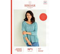 Sirdar No.1 DK Knitting Pattern Booklet - 10097 Sweater
