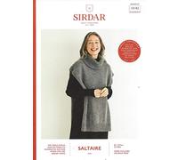 Sirdar Saltaire Aran Knitting Pattern - 10182 Tunic
