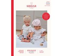 Sirdar Snuggly 100% Cotton DK Knitting Pattern - 5274 Rabbit & Teddy Hat
