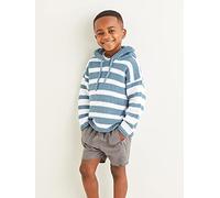 Sirdar Snuggly 100% Cotton DK Knitting Pattern Booklet - 2577 Hooded Sweater Blue