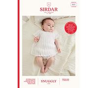 Sirdar Snuggly 2 Ply Knitting Pattern - 5521 Dress & Pants