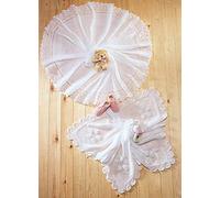 Sirdar Snuggly 2PLY Baby Shawl Blanket Knitting Pattern 3851 by Sirdar