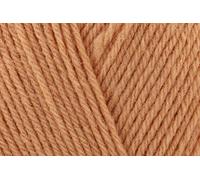 Sirdar Snuggly 4 Ply Crochet Yarn, Nylon Acrylic Blend Knitting Wool for Cardigans, Blankets, Throws - 50g Balls - Honey (520) - Pack of 3