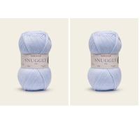 Sirdar Snuggly 4 Ply, Pastel Blue (321), 50g (Pack of 2)